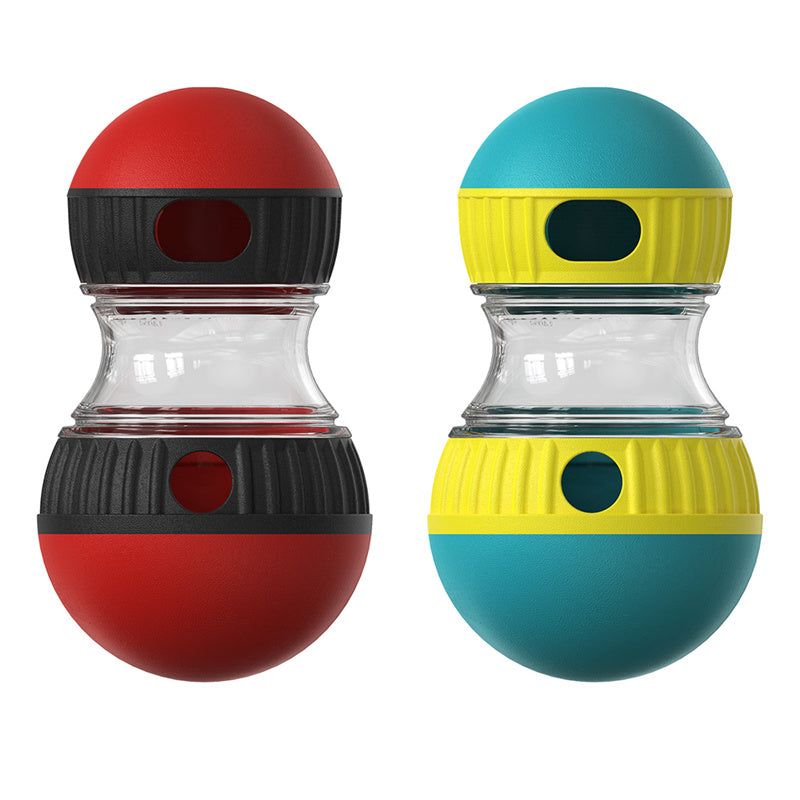 Food Dispensing Dog Toy Tumbler Leaky Food Ball Puzzle Toys Interactive Slowly Feeding Protect Stomach Increase Intelligence Pets Toy Pet Products