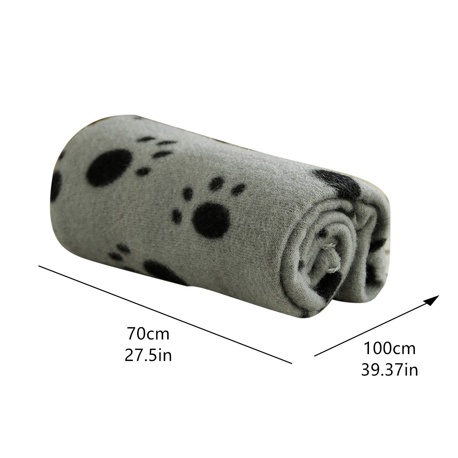 Print Paw Pet Dog Bed Dog Blankets Soft Fleece Cat Cushion Blanket Winter Warm Pet Cats Cover Blanket for All Dogs Mat P5