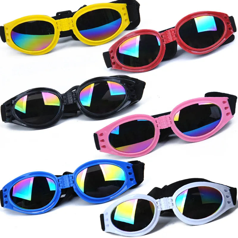 17Cm Foldable Pet Glasses Dog Goggles Sunglasses Summer Windproof Sunscreen Dogs Puppy Accessories Pet Supplies