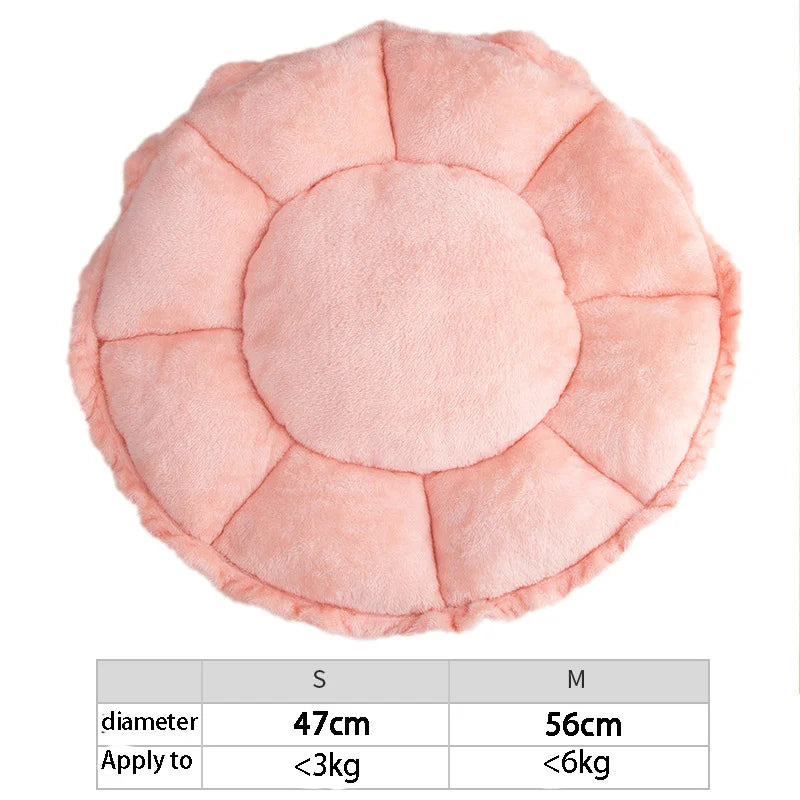 Cat Cushion Litter Mat Pink Niche Pour Chat Kitten for Small Dogs Comfy Calming Pet Plush Manta Perro Blanket for Dog Poodle