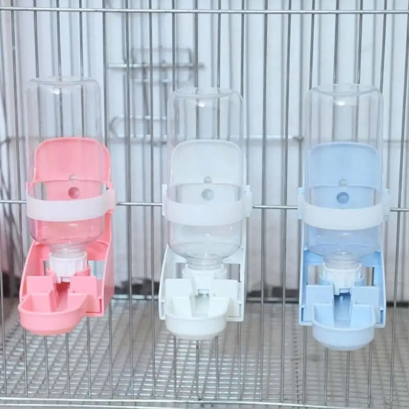 500ML Pet Cage Automatic Water Drinker Rabbit Cat Small Pets Hanging Drinking Bottle Dispenser Pets Supplies Drop Ship