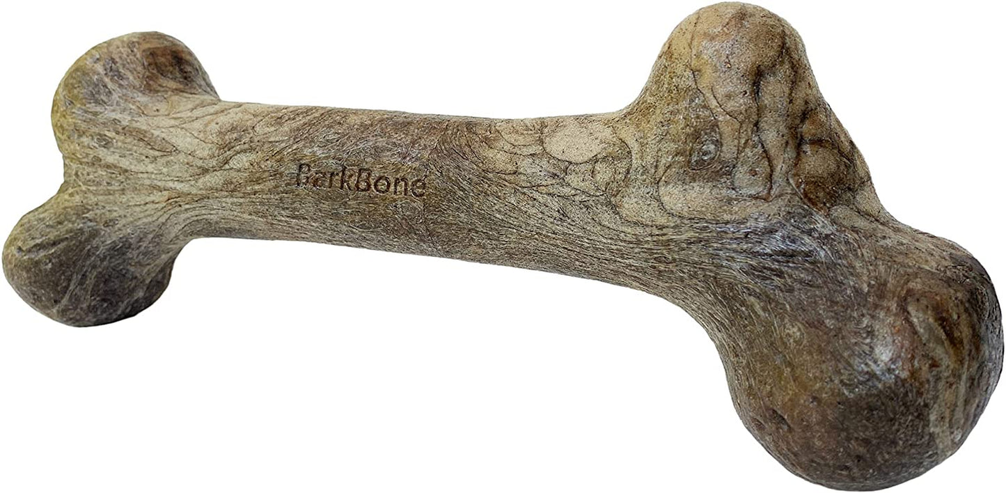 Dinosaur Barkbone - Nylon Dog Bone for Aggressive Chewers - Bacon Flavor - 11"